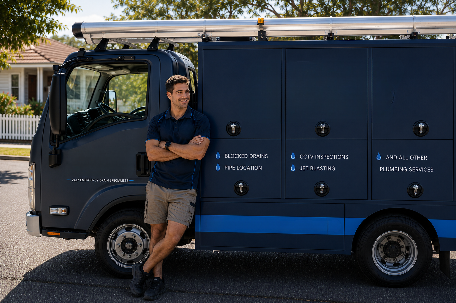 Plumber with Earlwood Blocked Drains van