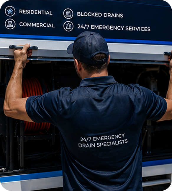 Licensed blocked drain plumber servicing a Earlwood home